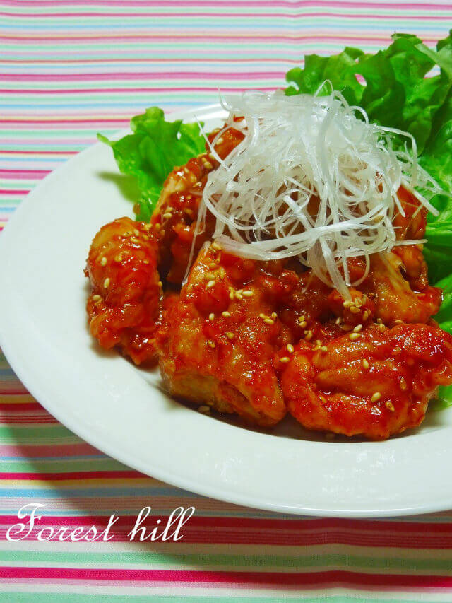 【487kcal】韓国料理で美味しく代謝アップメニュー♪-ダイエット献立レシピ