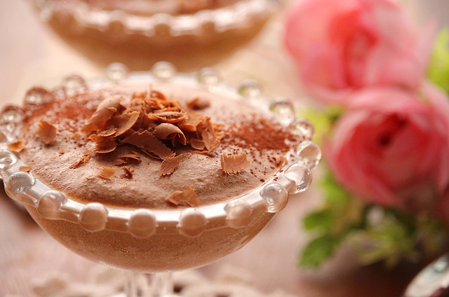 【バレンタインレシピ】低カロリーだから安心！簡単チョコレートムース