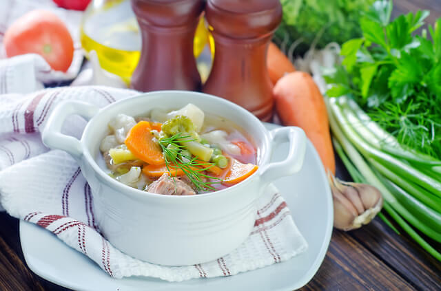 【447kcal】乳酸菌＆オリゴ糖が腸活に◎春野菜たっぷり♪食べるスープ-ダイエットレシピ