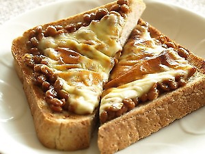 【今日のダイエット献立】朝食に♪簡単おいしい納豆トースト<491kcal> 